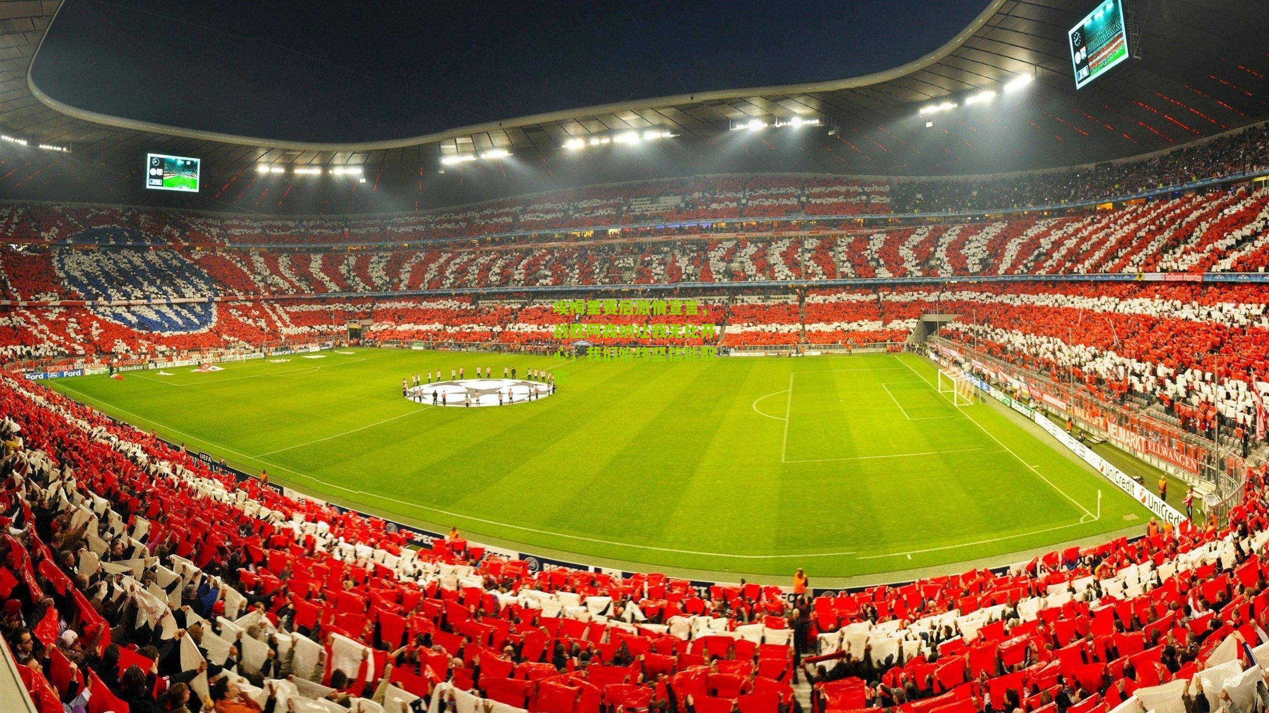 埃梅里赛后激情宣言,战胜阿森纳让我无比开心,我们始终坚信能取胜